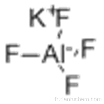 Aluminate (1 -), tétrafluoro, potassium (1: 1), (57187602, T-4) - CAS 14484-69-6; 678983-34-1
